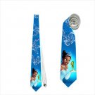 Necktie princess frog tiana romance tie grooms groomsman wedding