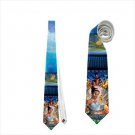 Necktie princess frog tiana romance tie grooms groomsman wedding