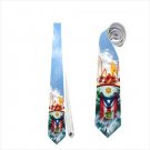 Necktie surfing frog puerto rico souvenir flag romance tie grooms groomsman wedding