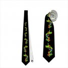 Necktie red eyed tree frog teacher  tie grooms groomsman wedding