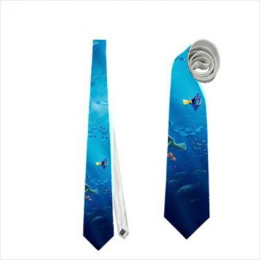 Necktie finding nemo dory ocean  tie