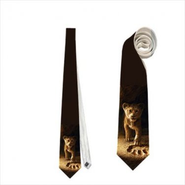 Necktie lion king simba mufasa scar nala timon pumbaa wedding tie