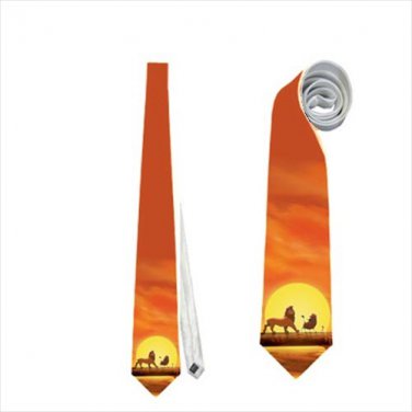 Necktie lion king simba mufasa scar nala timon pumbaa wedding tie