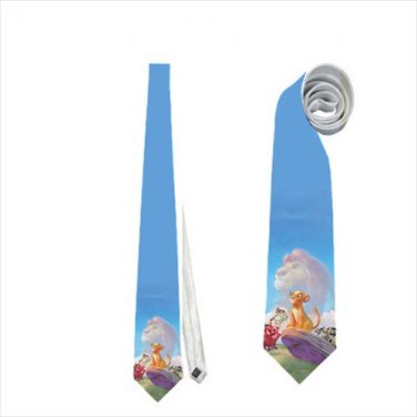 Necktie lion king simba mufasa scar nala timon pumbaa wedding tie