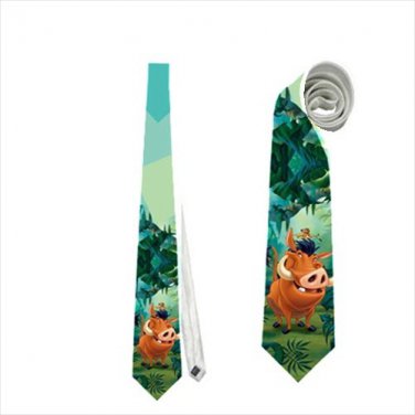 Necktie lion king simba mufasa scar nala timon pumbaa rafiki wedding tie