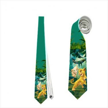 Necktie lion king simba mufasa scar nala timon pumbaa rafiki wedding tie