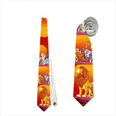 Necktie lion king simba mufasa scar nala timon pumbaa rafiki wedding tie