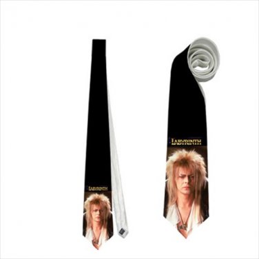 Necktie david bowie labyrinth king goblin tie