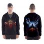 Men`s hooded windbreaker  Diablo  game PC happy hobby avocation