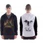Men`s hooded windbreaker  rock Floyd David psychedelic fender Pink