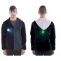 Men`s hooded windbreaker  football stadium ball-park end final relax