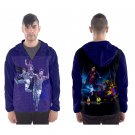 Men`s hooded windbreaker  football Barcelona  Golden Ball Argentina Messi happy sport