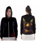 Women`s hooded windbreaker  Mona Lisa Leonardo sexy girl