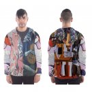 Men`s hooded windbreaker  Picasso Art happy hobby