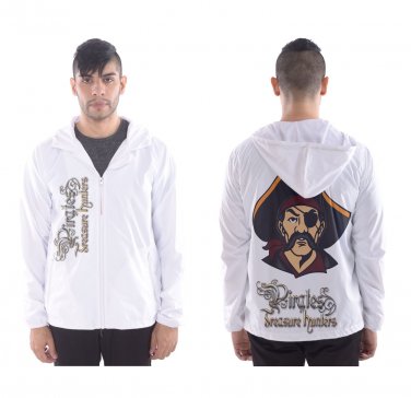 Men`s hooded windbreaker  pirates