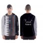 Men`s hooded windbreaker  hard rock  Roland synthesizer studio sound
