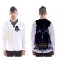 Men`s hooded windbreaker  wars father space fantastic stars Lucas Skywalker