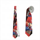 Necktie super mario luigi toad princess peach pipe tie