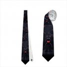 Necktie super mario halloween evil eyes tie