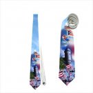 Necktie super mario puerto rico flag funny tie