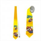 Necktie super mario fireball funny tie
