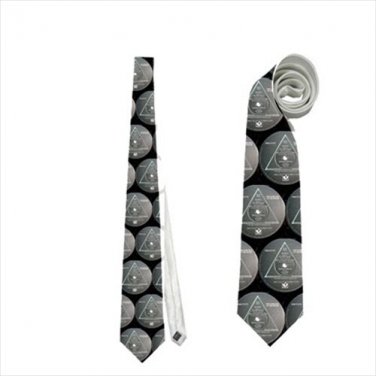 Necktie floyd dark side
