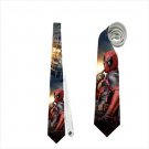 Necktie deadpool superhero funny