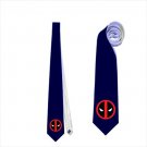 Necktie deadpool superhero symbol