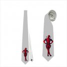 Necktie deadpool superhero symbol