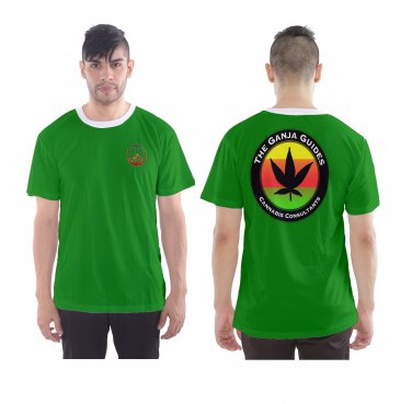 Custom Men's Sports Mesh Tee  ganja hobby smokier hippy
