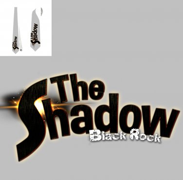Necktie  ganja rock black shadow music