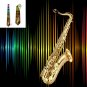 Necktie  ganja  saxophone music jazz rock brass Coltrane