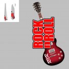 Necktie  ganja  music rock and roll guitar happy