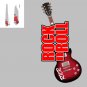 Necktie  ganja  music rock and roll guitar happy