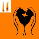 Necktie tie love animal cat dog paw