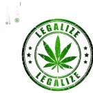 Necktie ganja legalize happy