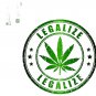 Necktie ganja legalize happy