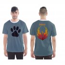 Custom Men's Sports Mesh Tee  FENIX happy animal love fire