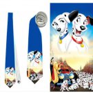Necktie one hundred and one dalmatians 101 cruella de ville tie grooms groomsman wedding