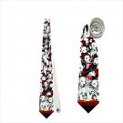 Necktie one hundred and one dalmatians 101 cruella de ville tie grooms groomsman wedding