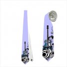 Necktie rock guitar stage musican ties
