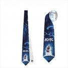 Necktie rock guitar stage musican ac dc ac/dc ballbreaker ties