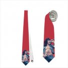 Necktie rock guitar stage musican ac dc ac/dc bon scott ties