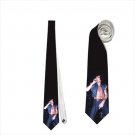 Necktie rock guitar stage musican ac dc ac/dc bon scott ties