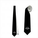 Necktie rock guitar stage musican i love bass guitar ties