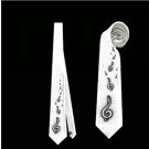 Necktie sol key musical doodles