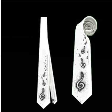 Necktie sol key musical doodles
