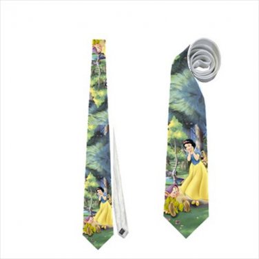Necktie snow white and the seven dwarfs dopey princess wedding birthday party