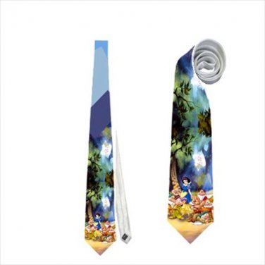Necktie snow white and the seven dwarfs dopey princess wedding birthday party