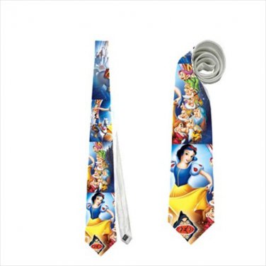 Necktie snow white and the seven dwarfs dopey princess wedding birthday party